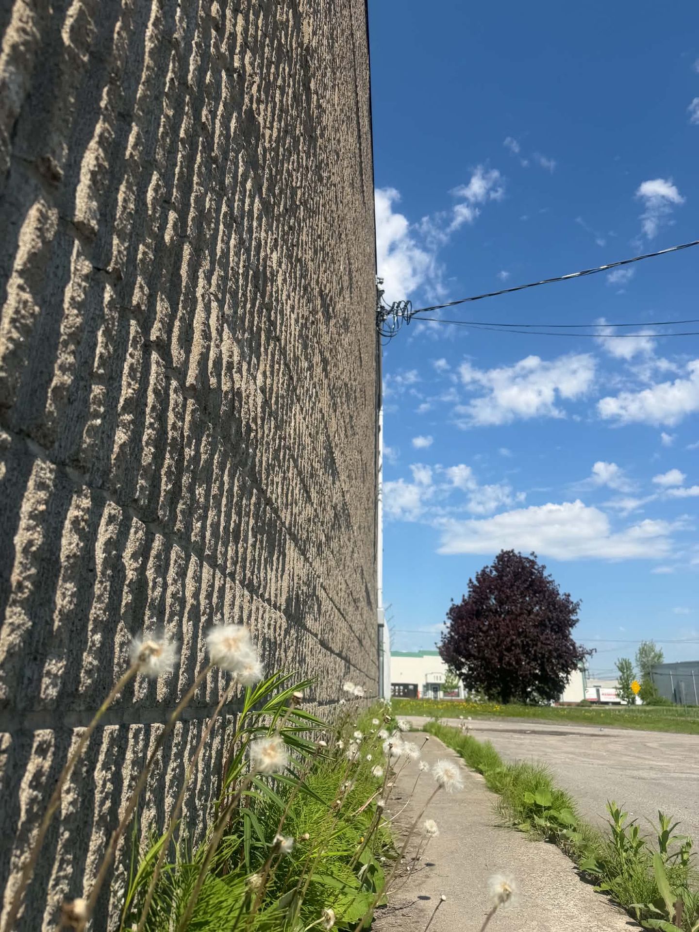 Enveloppe en blocs Isobloc plus de 40 ans après sa construction